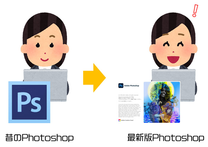 Photoshopのスキルは一生モノ