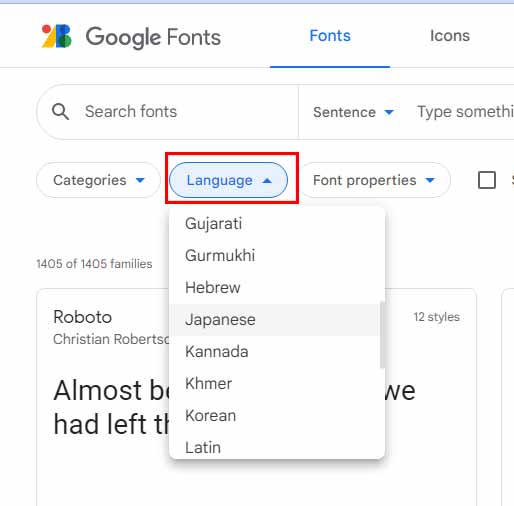 Google Fontsの使い方2